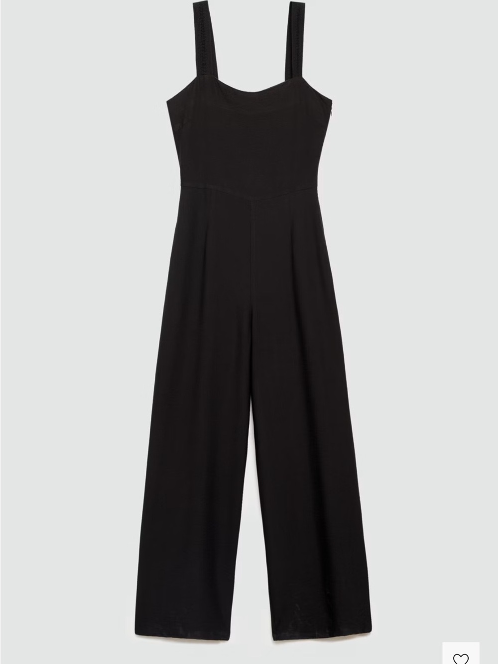 Black Sleeveless Jumpsuit Mango